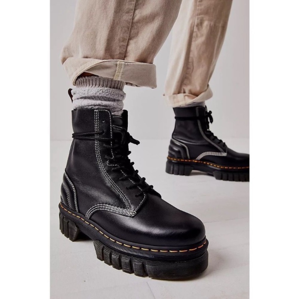 Free People Audrick Quilted Lace Up Boots